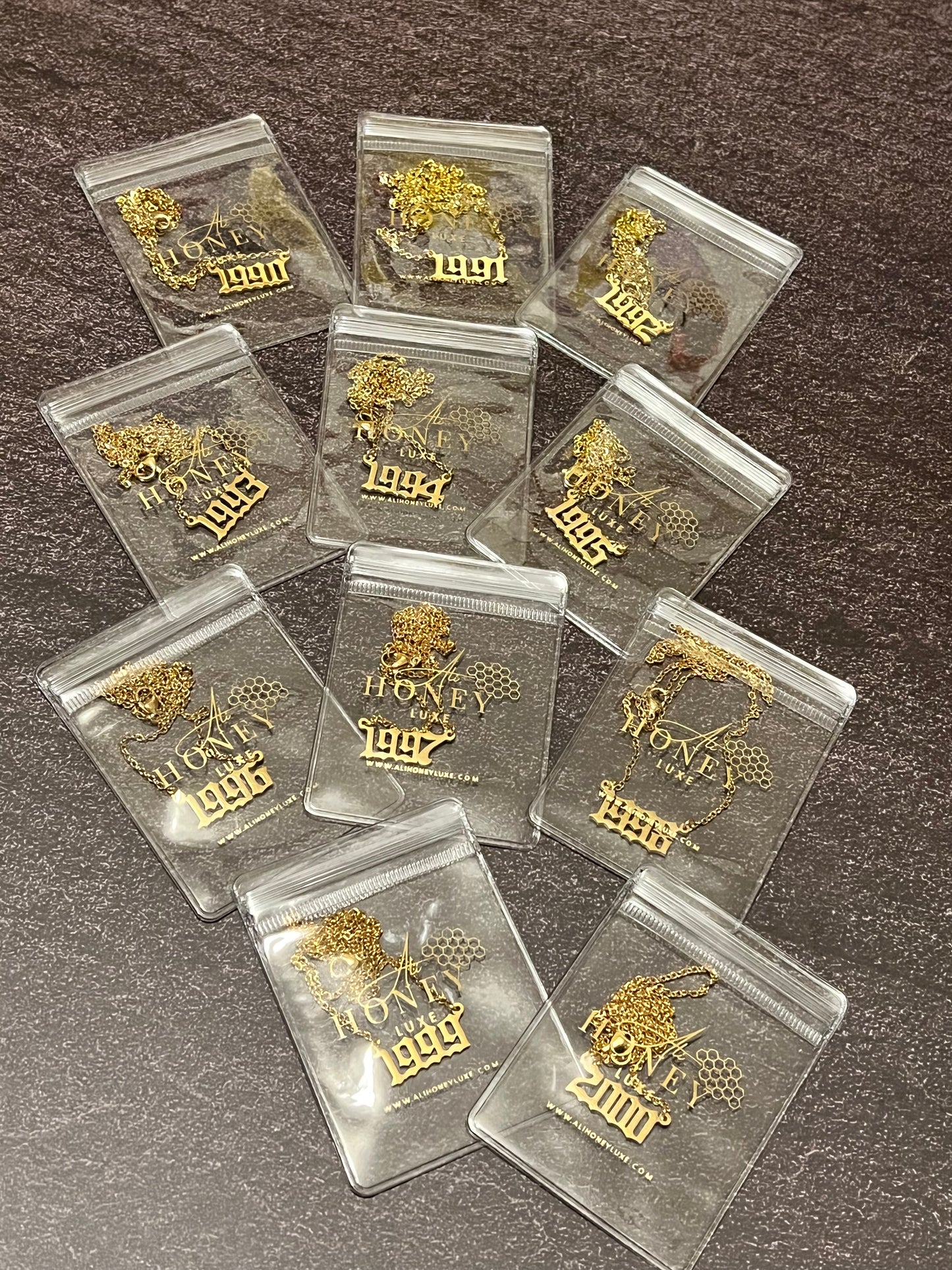 Birth Year Necklace