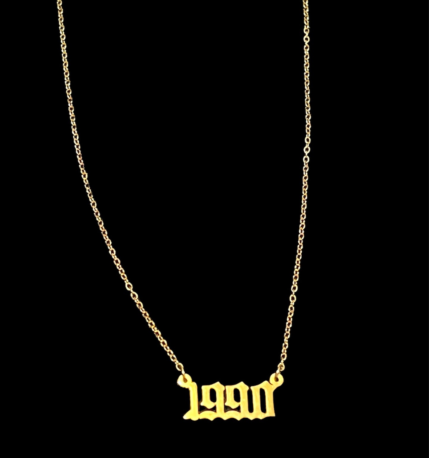 Birth Year Necklace