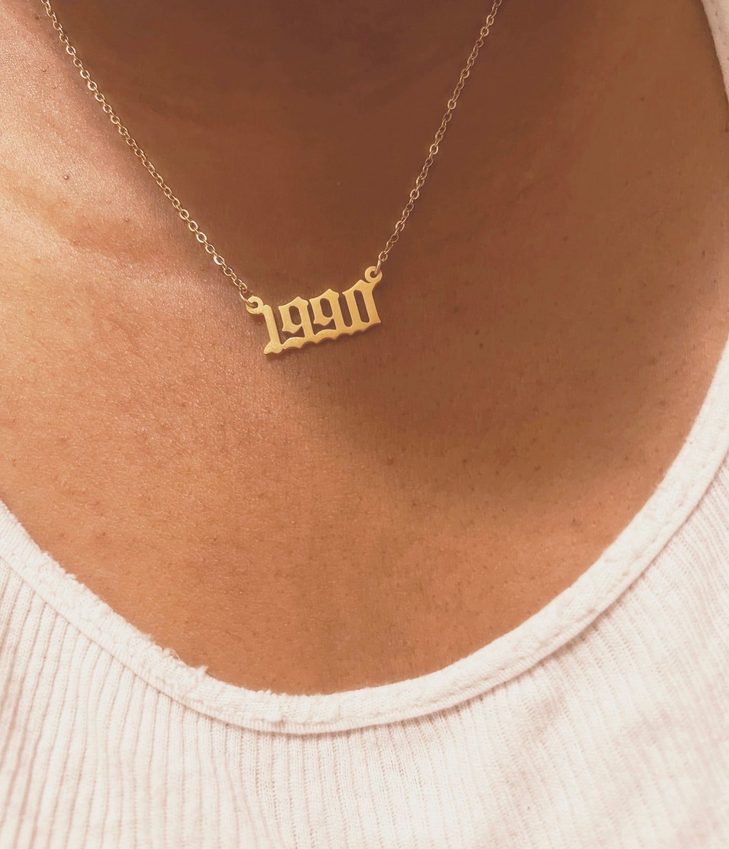 Birth Year Necklace