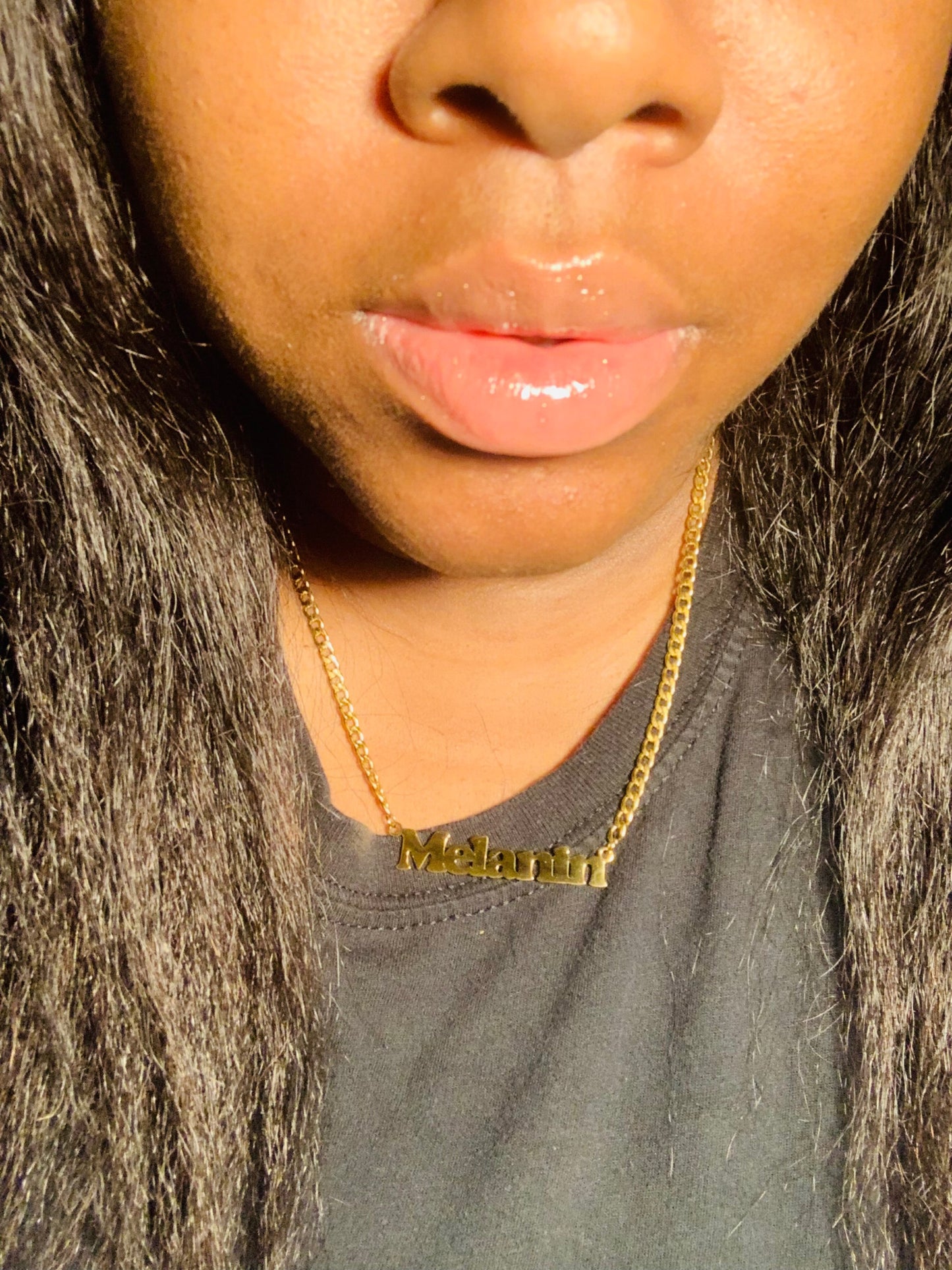 Melanin necklace