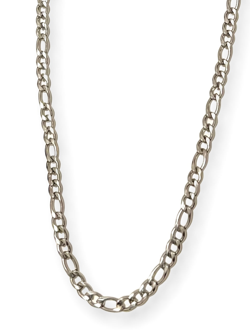Silver Figaro Chain