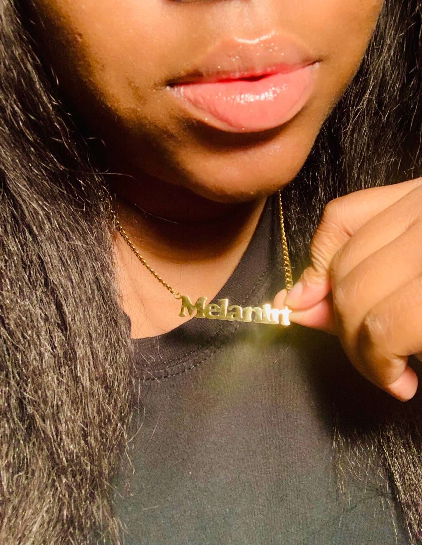Melanin necklace